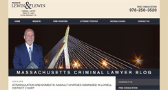 Desktop Screenshot of massachusettscriminallawyerblog.com
