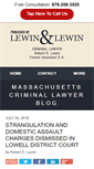 Mobile Screenshot of massachusettscriminallawyerblog.com